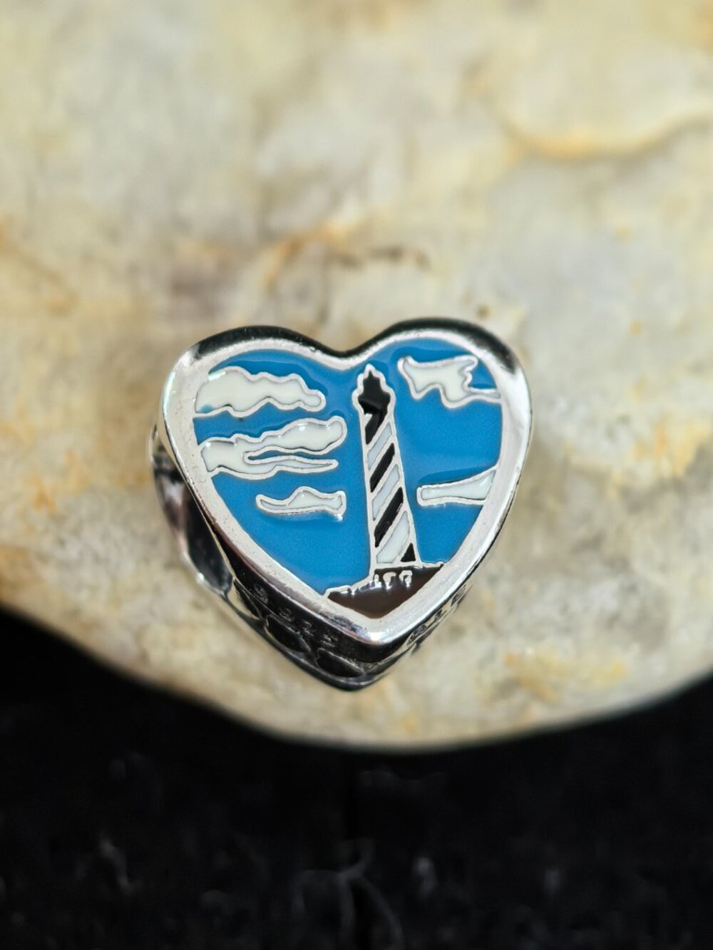 Pandora Cape Hatteras Lighthouse Charm Pendant, S925 Silver Jewelry (Women's)